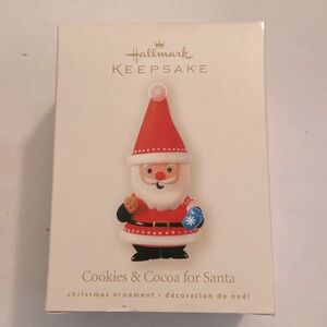 2008 “Cookies &Cocoa for Santa”Hallmark Keepsake Christmas Ornament